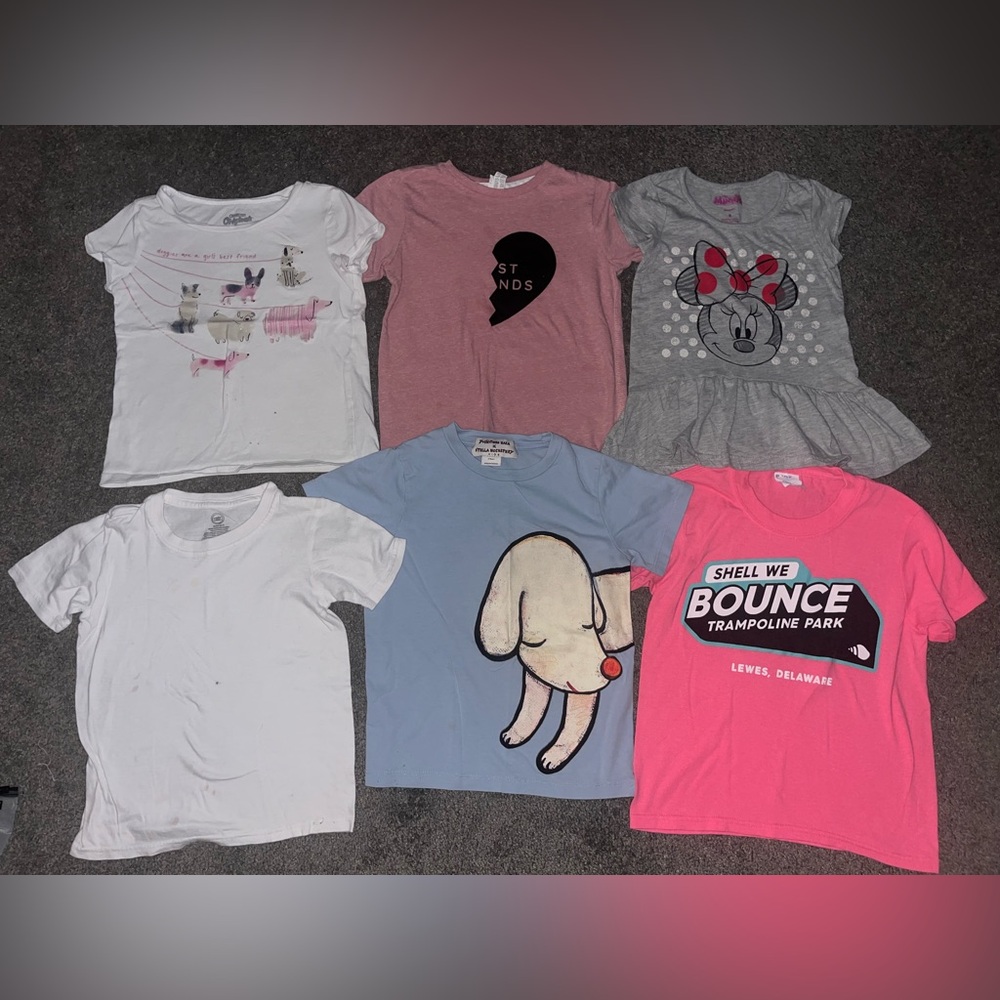 Girls Toddler 5/6 Clothing Lot | 6 Pieces | Stella McCartney Kids, Disney, etc!